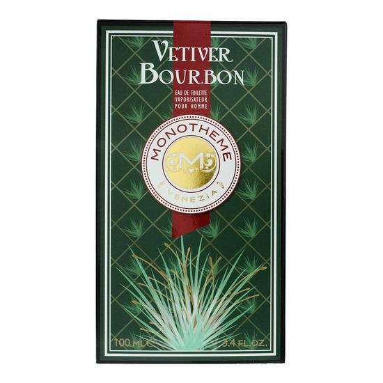 Monotheme Vetiver Bourbon Eau De Toilette 100ml