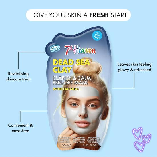 Montagne Jeunesse 7th Heaven Dead Sea Clay Clarify & Calm Peel Off Mask 10ml