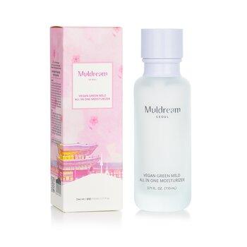 Muldream Vegan Green Mild All In One Moisturiser 110ml