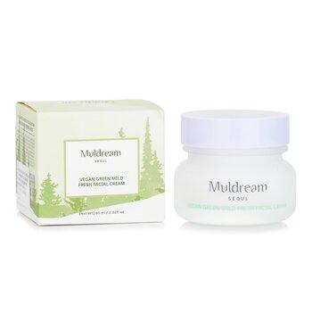 Muldream Vegan Green Mild Fresh Facial Cream 60ml