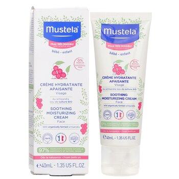 Mustela Soothing Moisturising Cream For Face For Very Sensitive Skin 40ml