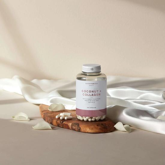Myvitamins Coconut + Collagen 180 Capsules