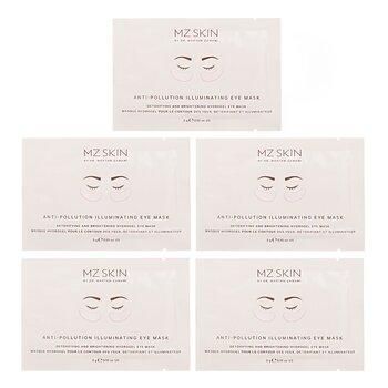 MZ Skin Anti-Pollution Illuminating Eye Masks 5x 3g