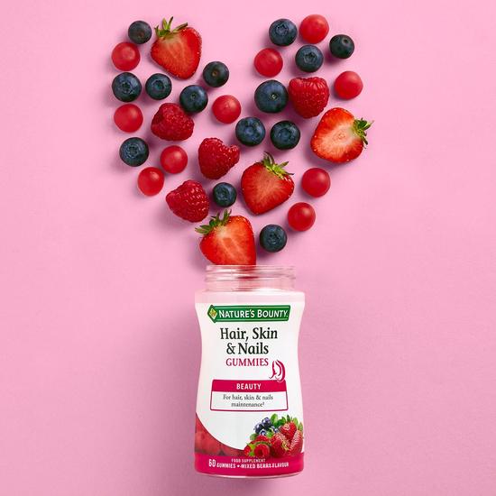 Nature's Bounty Hair, Skin & Nails Gummies 60 Gummies