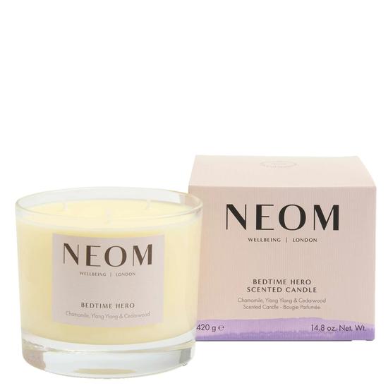 Neom Organics Bedtime Hero Scented Candle 3 Wick 420g