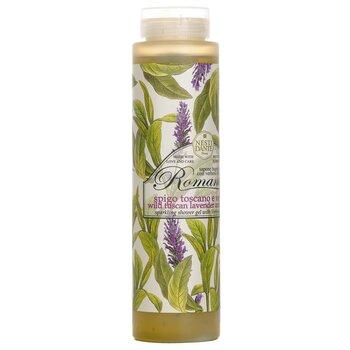 Nesti Dante Romantica Sparkling Shower Gel With Verbena Officinalis Wild Tuscan Lavender & Verbena 300ml