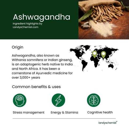 NOW Foods Ashwagandha Extract 450mg Capsules 180 Capsules