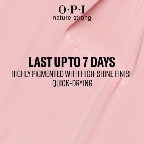 OPI Let Nature Take It's Quartz Nail Polish Nature Strong 15ml - Pink