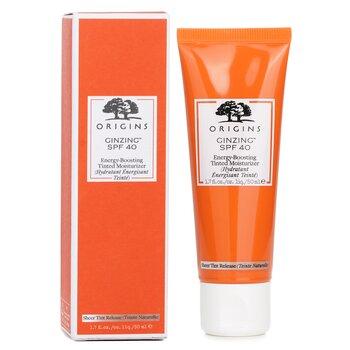 Origins GinZing SPF 40 Energy-Boosting Tinted Moisturiser Sheer Tint Release 50ml