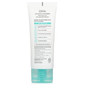 Ottie Soak Out pH Lacto Gel Cleanser 100ml