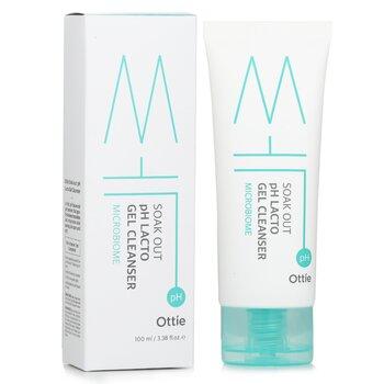Ottie Soak Out pH Lacto Gel Cleanser 100ml