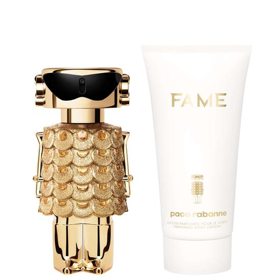 Paco Rabanne Fame Intense Women's Perfume Gift Set 50ml Eau De Parfum + 75ml Body Lotion