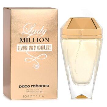 Paco Rabanne Lady Million Eau My Gold! Eau De Toilette 80ml