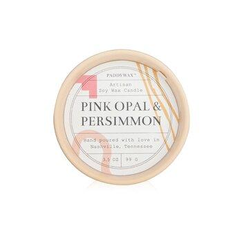 Paddywax Wabi Sabi Candle Pink Opal & Persimmon 99g