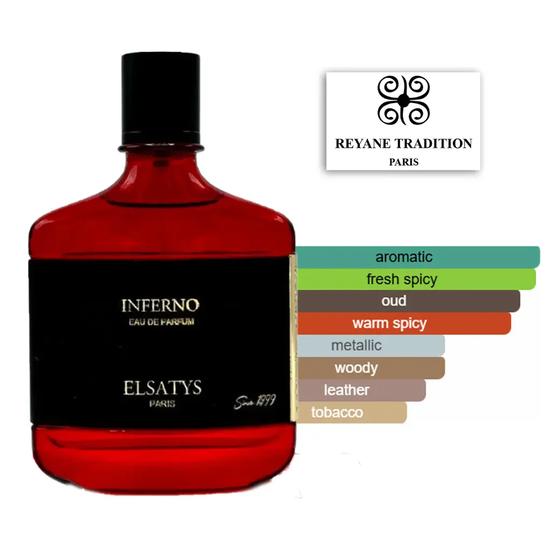 Parisis Parfums Inferno Eau De Parfum By Parisis Parfums 100ml