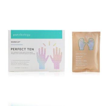 Patchology Warm Up Perfect Ten Self-Warming Hand & Cuticle Mask 2x8g