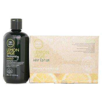 Paul Mitchell Tea Tree Lemon Sage Programme Set: Shampoo + Hair Lotion 13pcs