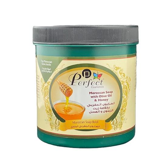 Perfect Cosmetics Natural Moroccan Soap With Natural Olive Oil & Honey 1000ml
