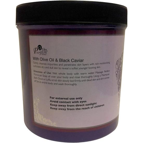 Perfect Cosmetics Natural Moroccan Soap With Olive Oil & Black Caviar 1000ml