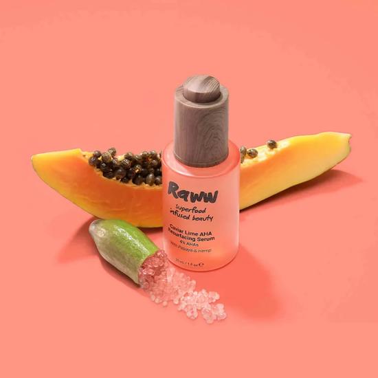 RAWW Cosmetics Raww AHA Caviar Lime Resurfacing Serum 30ml