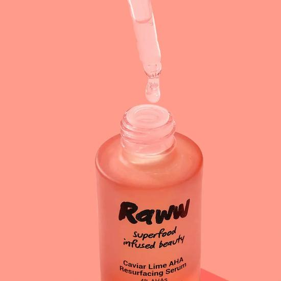 RAWW Cosmetics Raww AHA Caviar Lime Resurfacing Serum 30ml