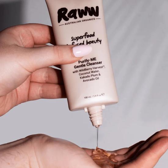 RAWW Cosmetics Raww Purify-Me Gentle Nourishing Gel Cleanser 100ml
