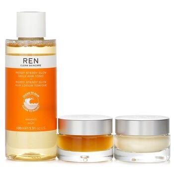 REN The Gift Of Glow Trio Set 3pcs