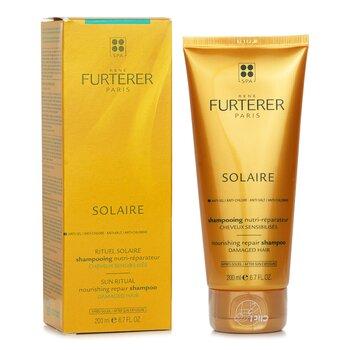 René Furterer Solaire Nourishing Repair Shampoo With Jojoba Wax Aftersun 200ml