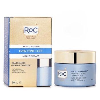 RoC Multi Correxion Even Tone + Lift Night Cream 50ml