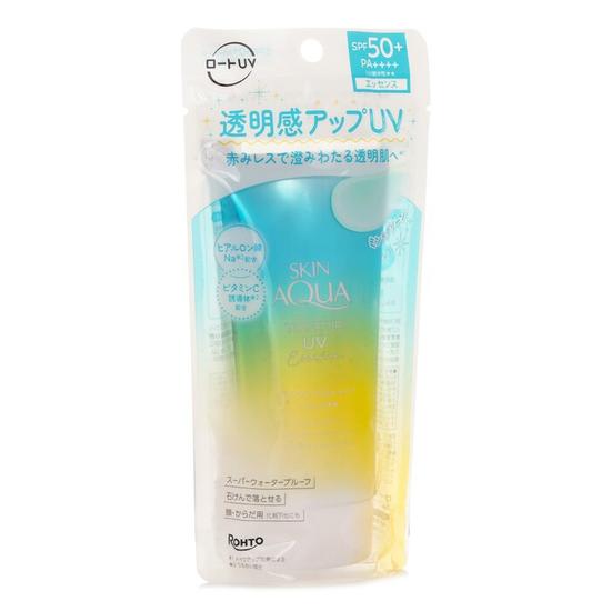 Rohto Skin Aqua Tone Up UV Essence Blue