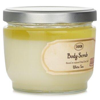 Sabon Body Scrub White Tea 600g
