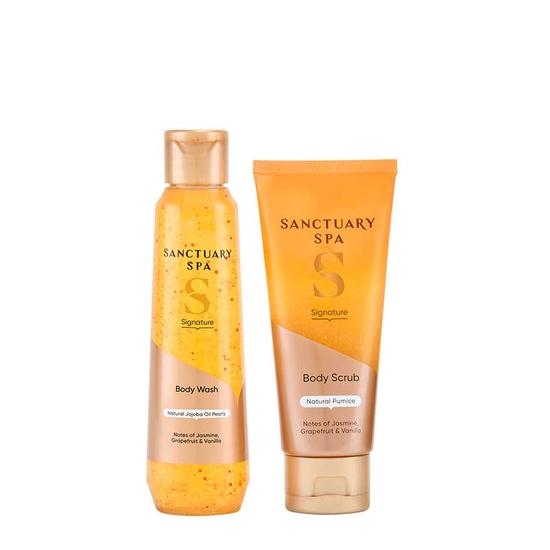 Sanctuary Spa Signature Pampering Bodycare Duo Gift Set
