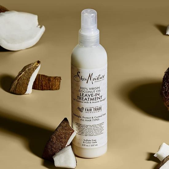 Shea Moisture 100 Virgin Coconut Oil Leave In Conditioner