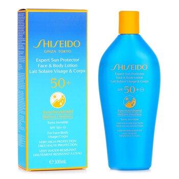 Shiseido Expert Sun Protector Face & Body Lotion SPF 50+ Very High Protection & Very Water-Resistant 300ml