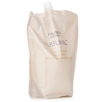 Shiseido Sublimic Aqua Intensive Treatment Refill Weak, Damaged Hair 1800g - refill