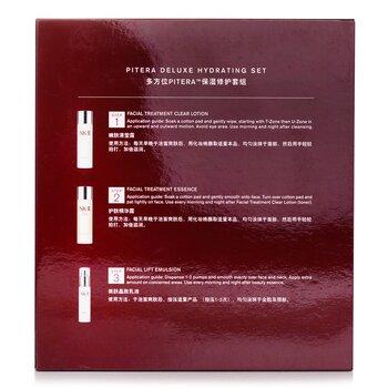 SK-II Pitera Deluxe Hydrating 3-Pieces Set: Facial Treatment Essence 230ml + Facial Lift Emulsion 100g + Facial Treatment Clear Lotion 230ml 3pcs