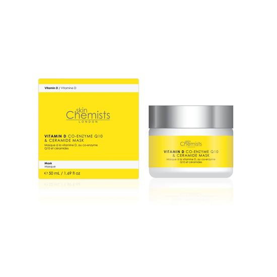 skinChemists Vitamin D Co-Enzyme Q10 & Ceramide Mask 50ml