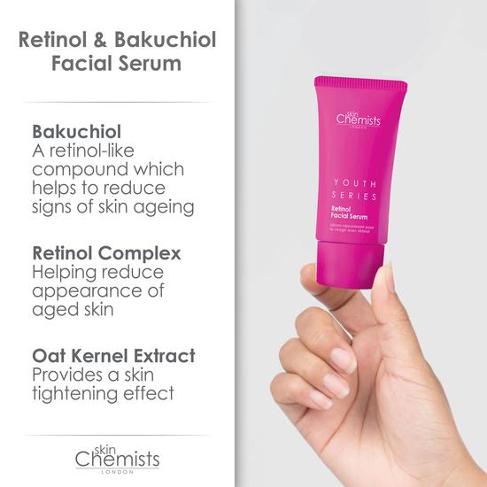 Skinchemists Youth Series Retinol Bakuchiol Facial Serum