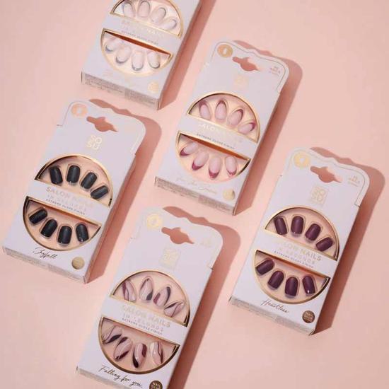SOSU by SJ False Nails Mocha Latte