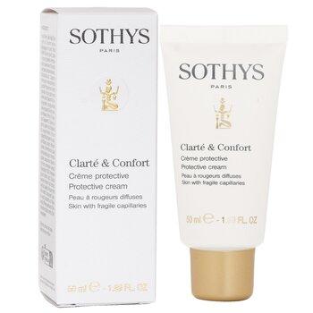 Sothys Clarte & Comfort Protective Cream For Skin With Fragile Capillaries 50ml