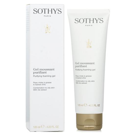 Sothys Purifying Foaming Gel For Combination To Oily Skin, With Iris Extract 125ml