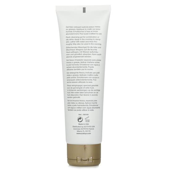 Sothys Purifying Foaming Gel For Combination To Oily Skin, With Iris Extract 125ml