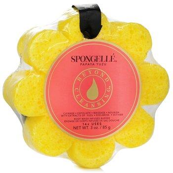 Spongelle Wild Flower Soap Sponge Papaya Yuzu 1pc/85g