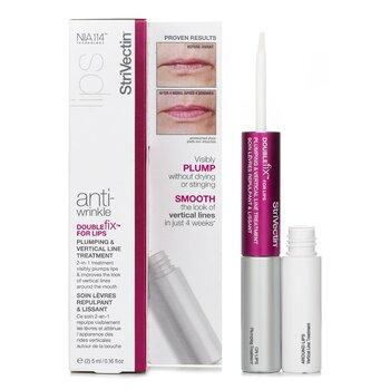 StriVectin Anti-Wrinkle Double Fix For Lips Plumping & Vertical Line Treatment 2x5ml