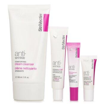 StriVectin Skin Transforming Collection Trio Cleanser 150ml + Eye Concentrate 30ml+7ml + Eyes Primer 10ml