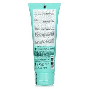 Teaology Yoga Care Clean 2 In 1 Anti Bacterial Hand & Body Cream 75ml