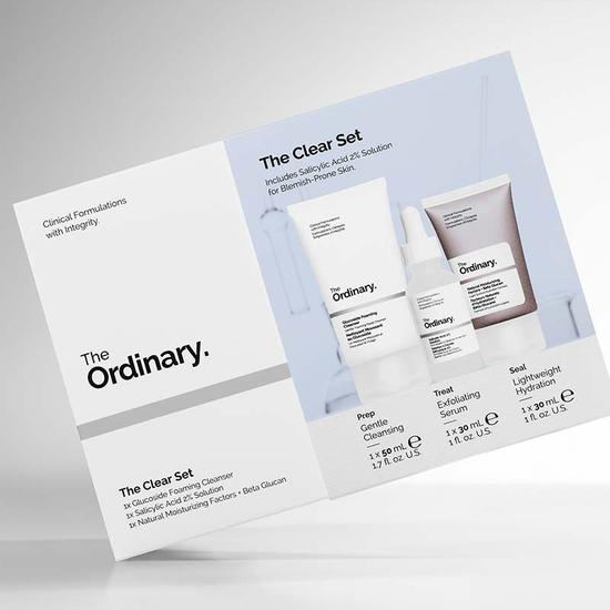 The Ordinary The Clear Set | Cosmetify