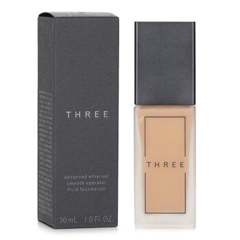 THREE Advanced Ethereal Smooth Operator Fluid Foundation SPF 40 204