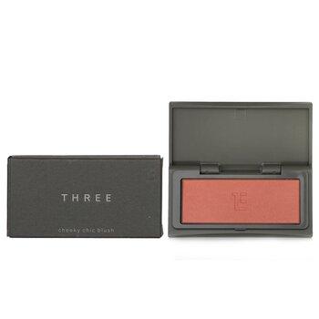 THREE Cheeky Chic Blush 21 Crystal Clear