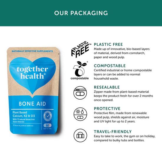 Together Health Bone Aid Vegicaps 60 Vegicaps